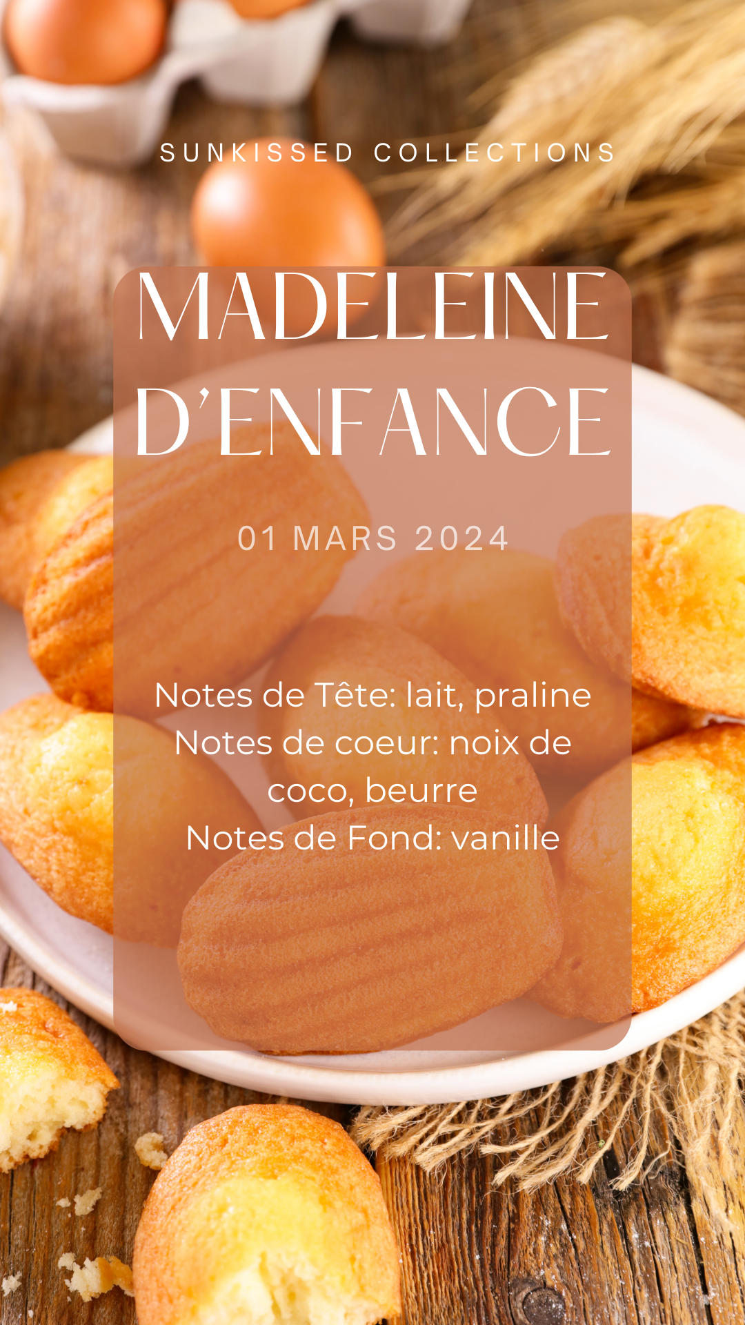 Bougie - Madeleine