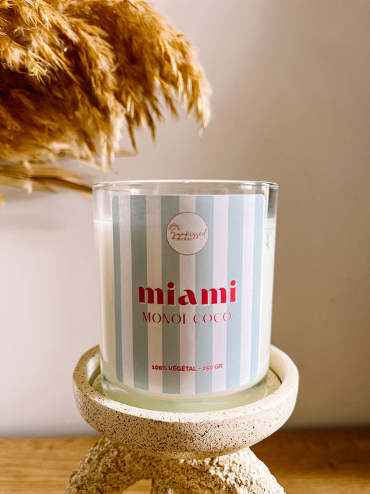 Bougie parfumée - Monoï Coco / Miami