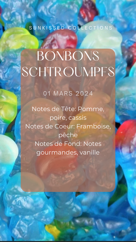 Fondant Parfumé - Bonbons Bleus