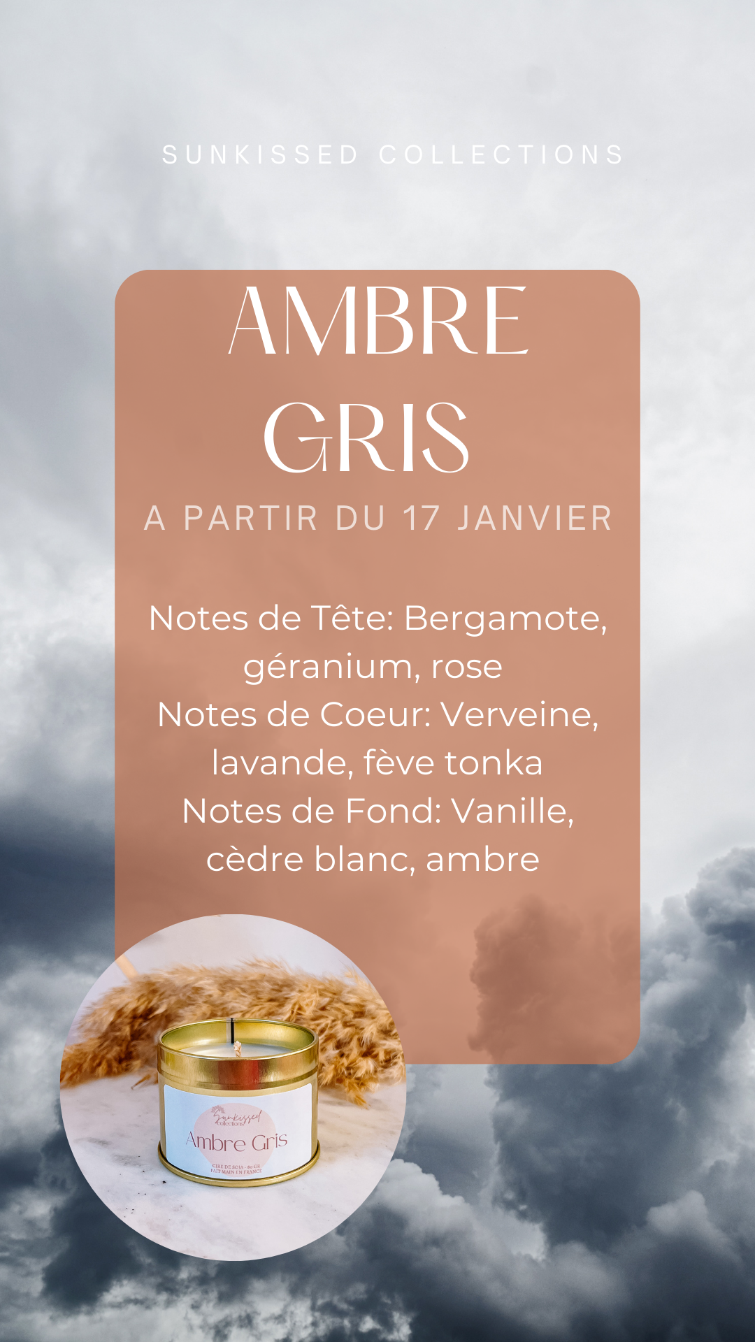 Bougie - Ambre Gris