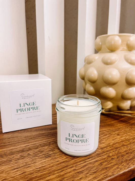 Bougie - Linge Propre