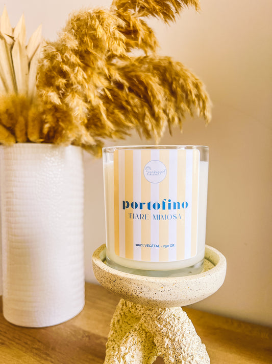 Bougie parfumée - Tiaré Mimosa / Portofino