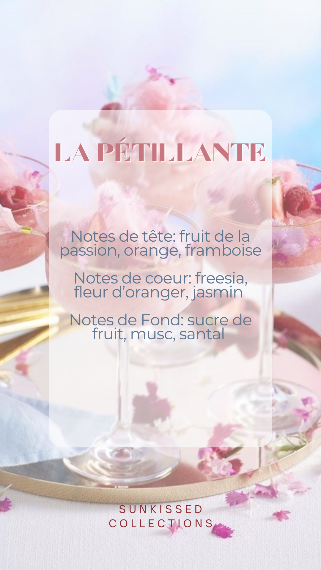Fondant Parfumé - La Pétillante