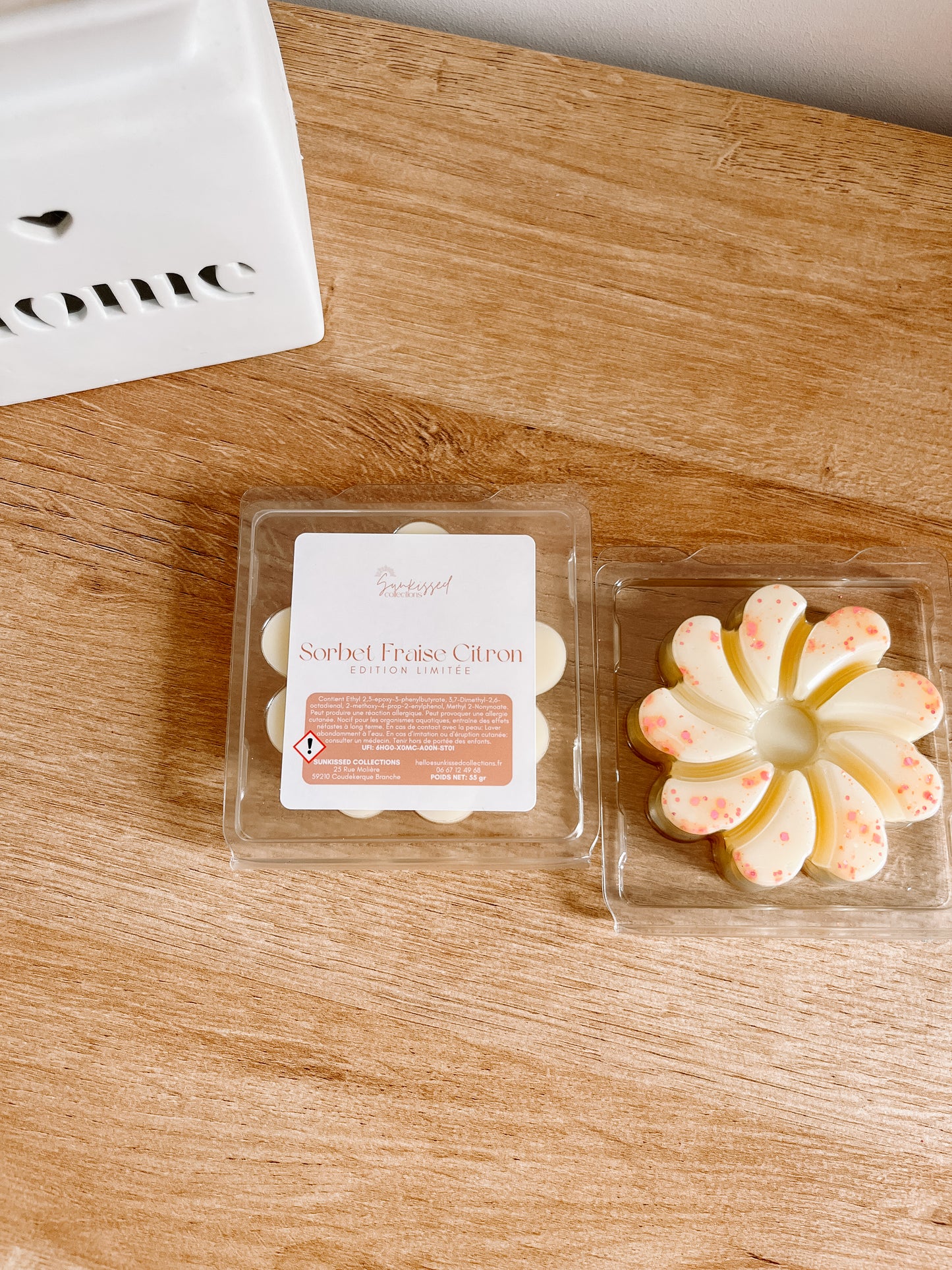 * Édition Limitée * Fondant Parfumé - SORBET FRAISE CITRON
