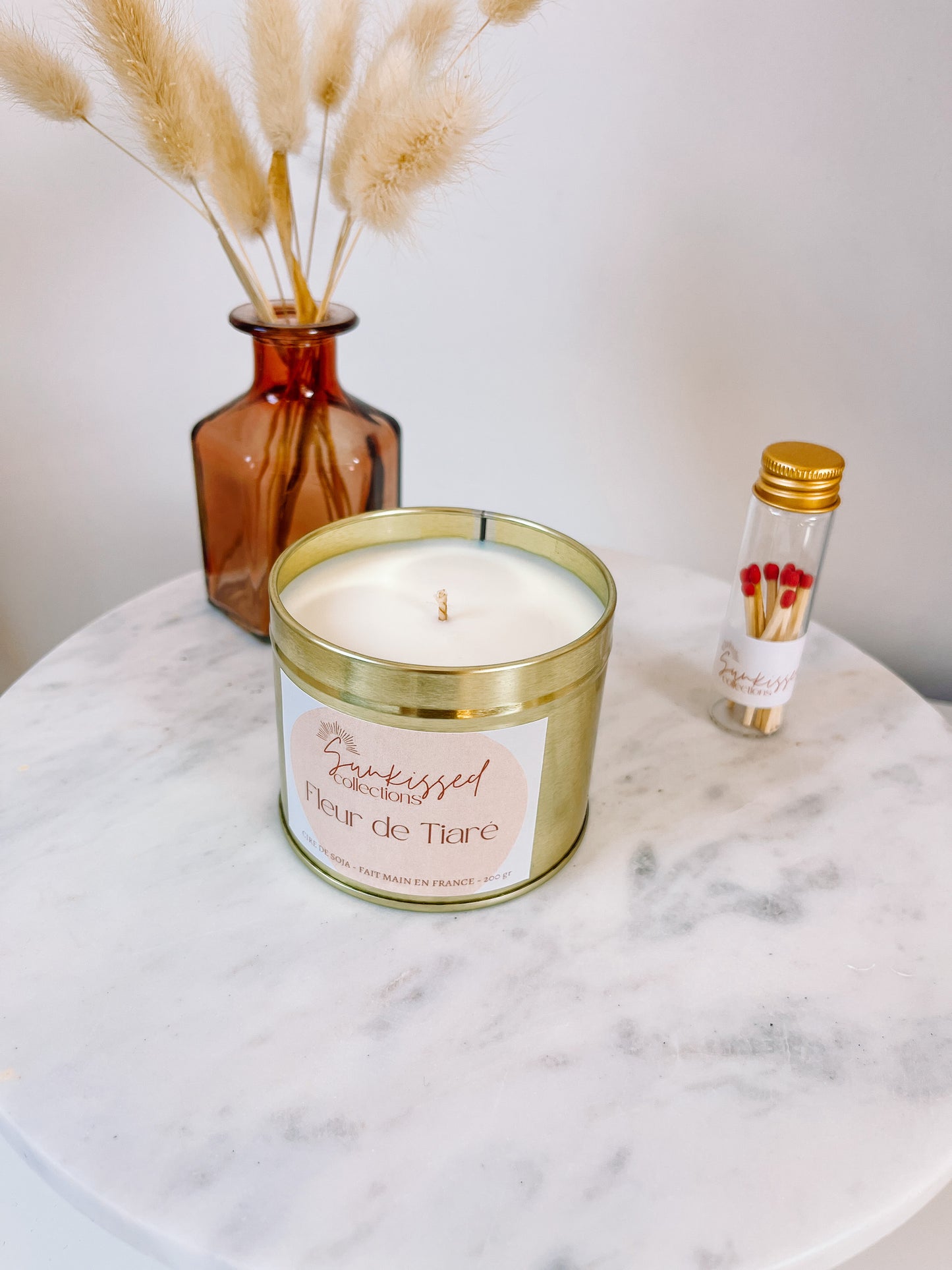 Bougie - Fleur de Tiaré