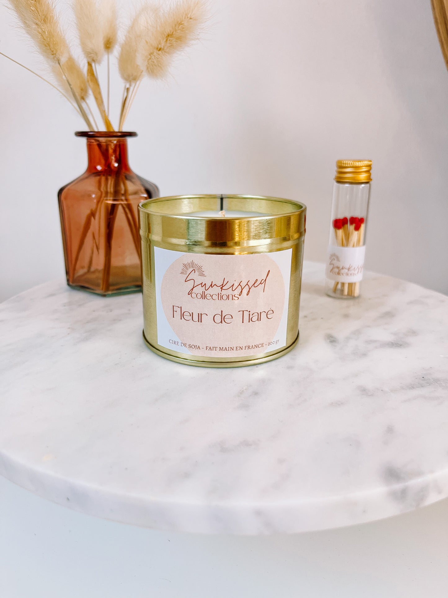 Bougie - Fleur de Tiaré