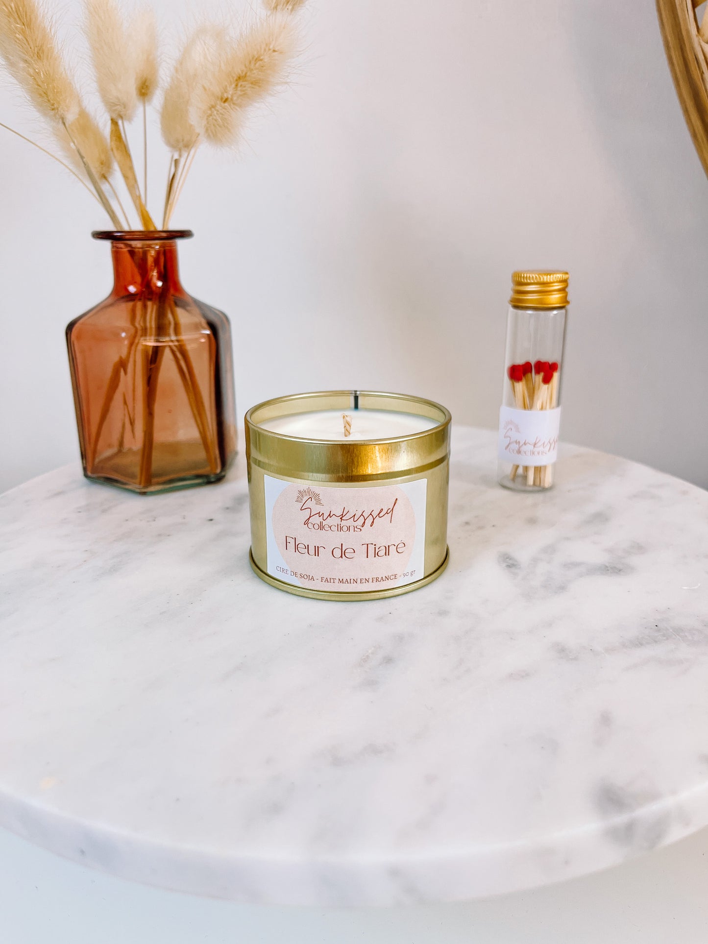 Bougie - Fleur de Tiaré