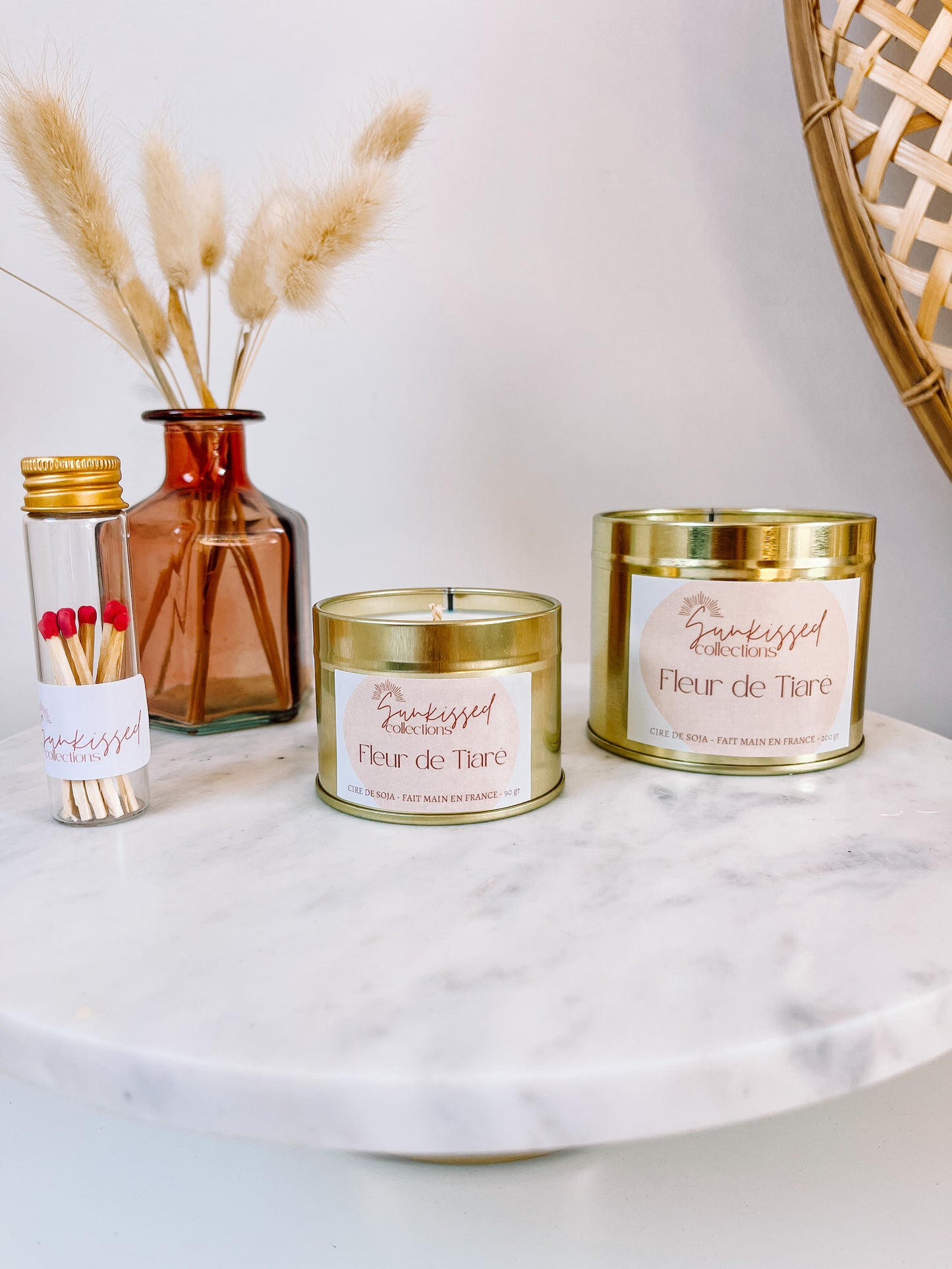 Bougie - Fleur de Tiaré