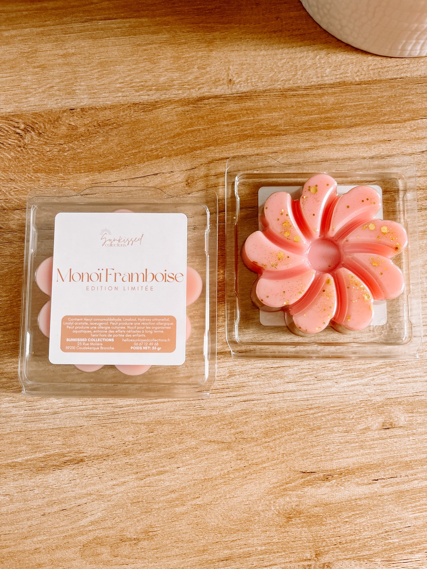 * Édition Limitée * Fondant Parfumé - Monoï Framboise
