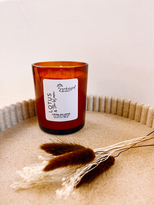 Bougie - L’Éveil du Lotus