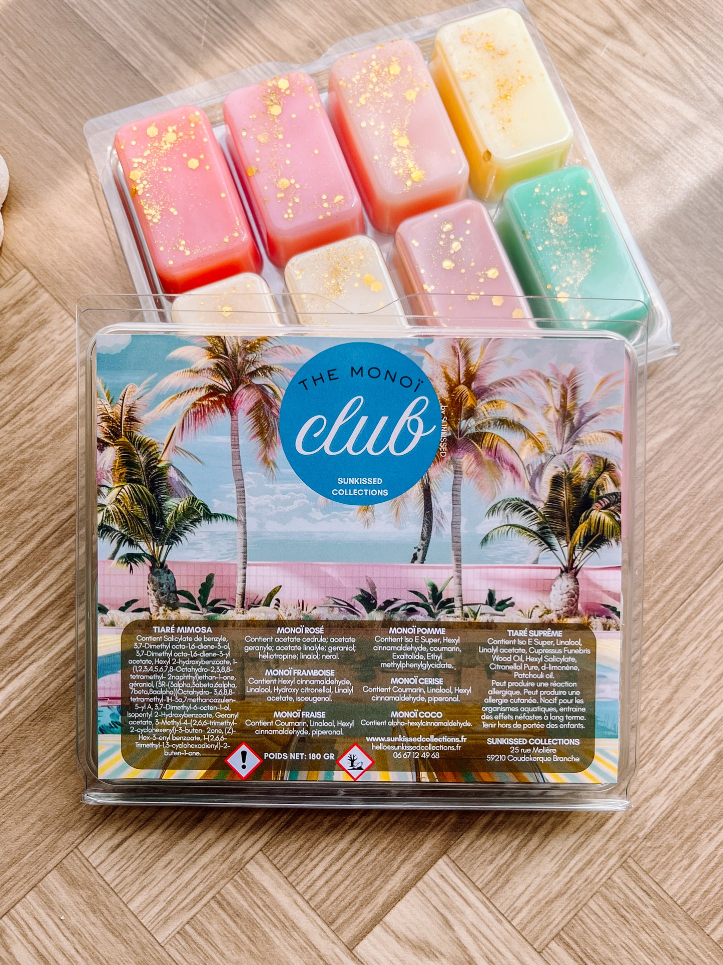 Coffret de Fondants Parfumés - The Monoï Club