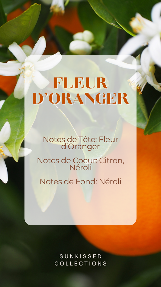 Bougie - Fleur d'Oranger