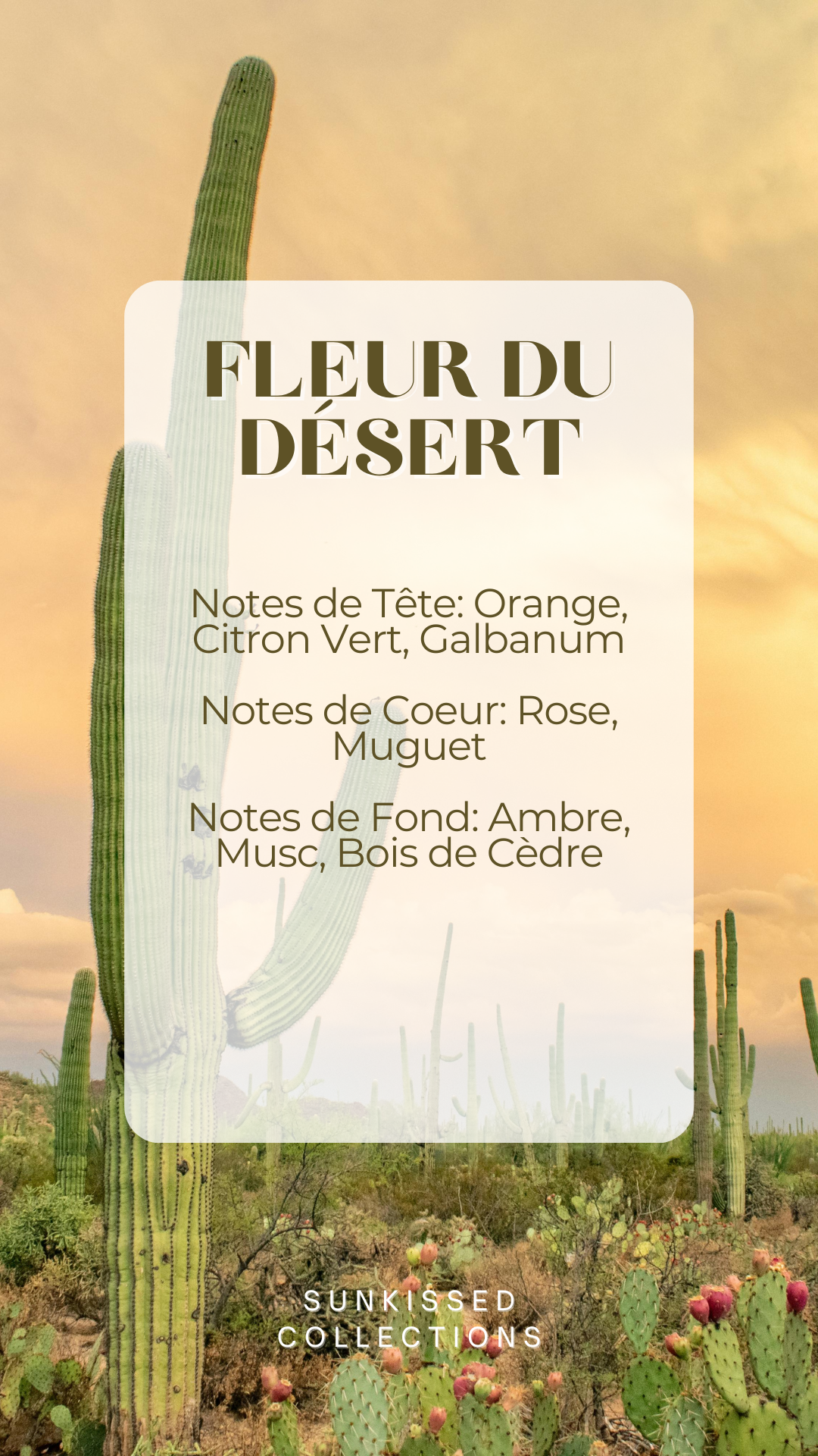 Fondant Parfumé - Fleur du Désert
