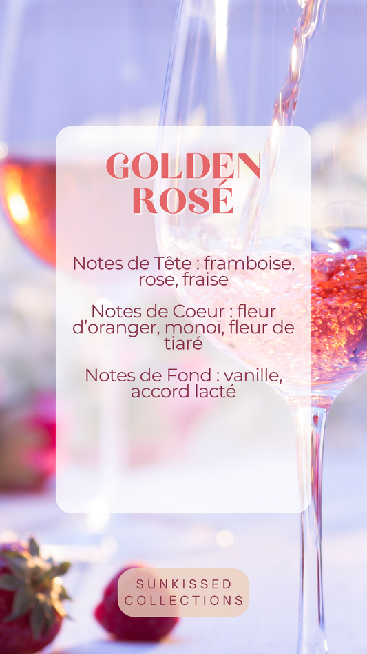 Fondant Parfumé - Golden Rosé * Édition Limitée