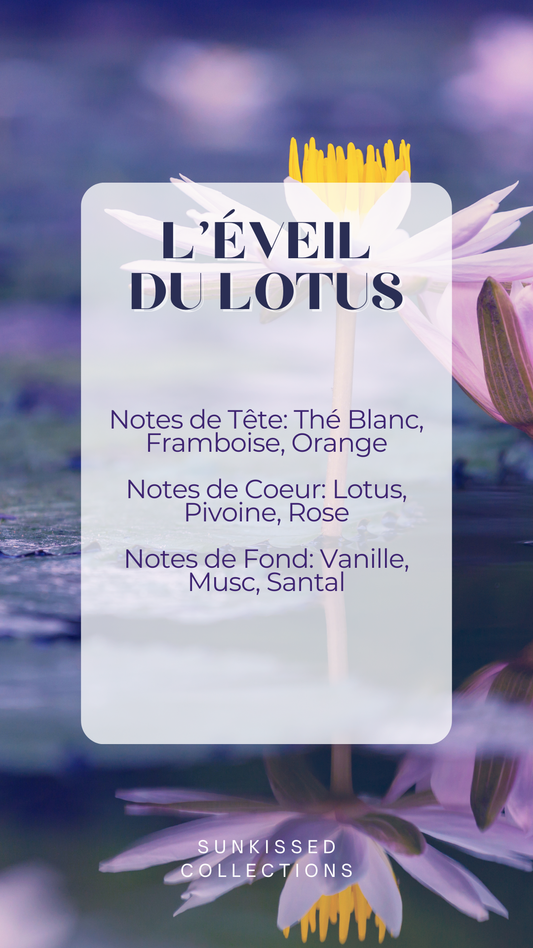 Bougie - L’Éveil du Lotus