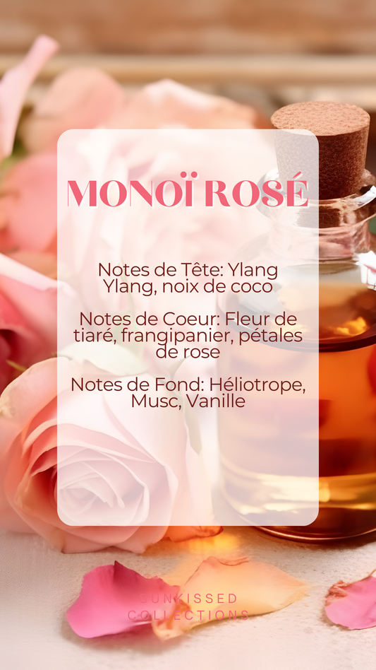 Bougie parfumée - Monoï Rosé / St Tropez