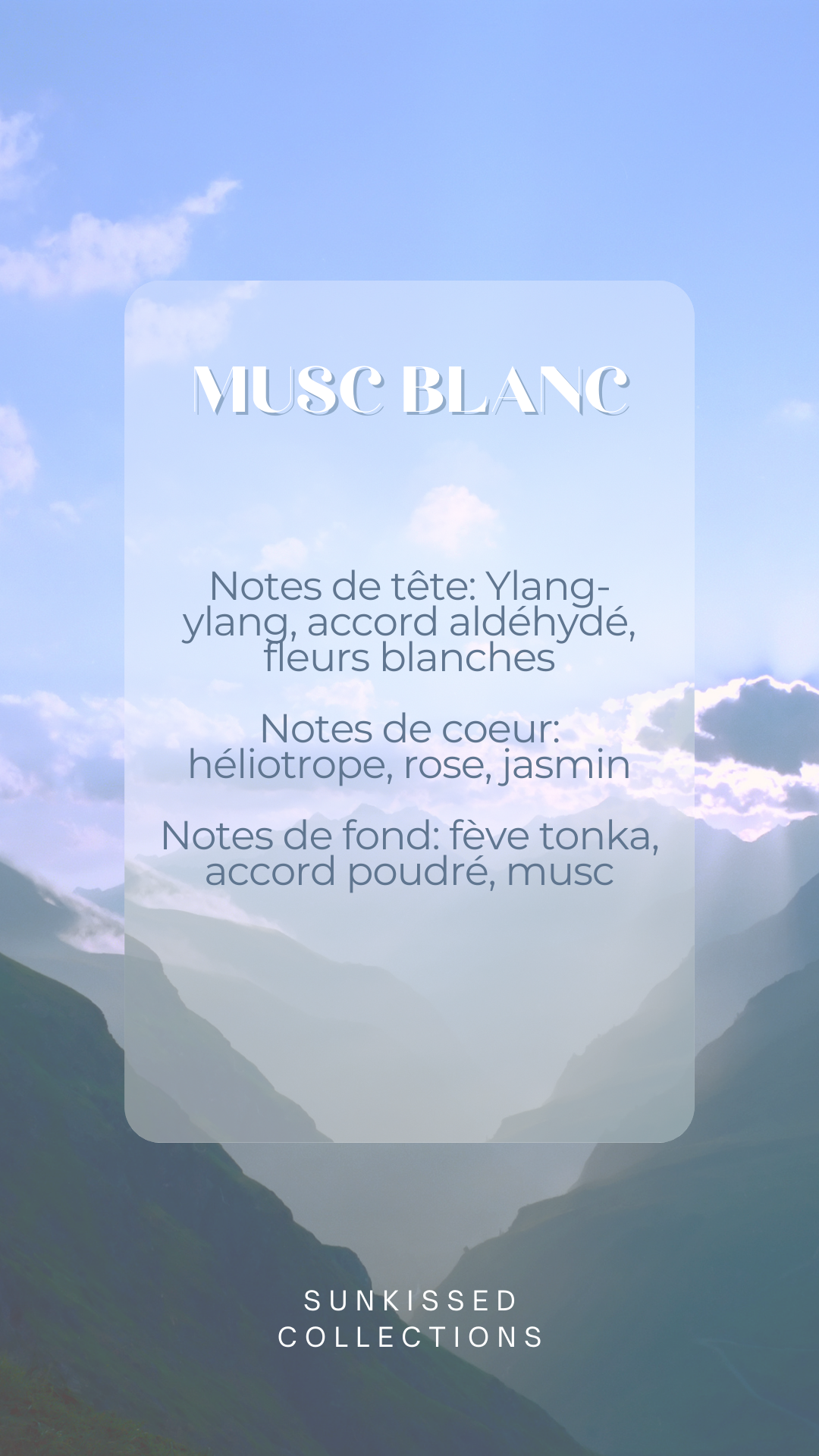 Fondant Parfumé - Musc Blanc