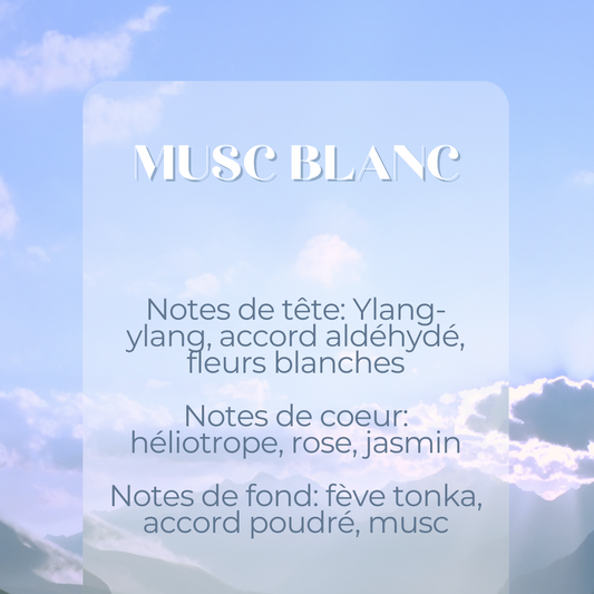 Bougie - Musc Blanc