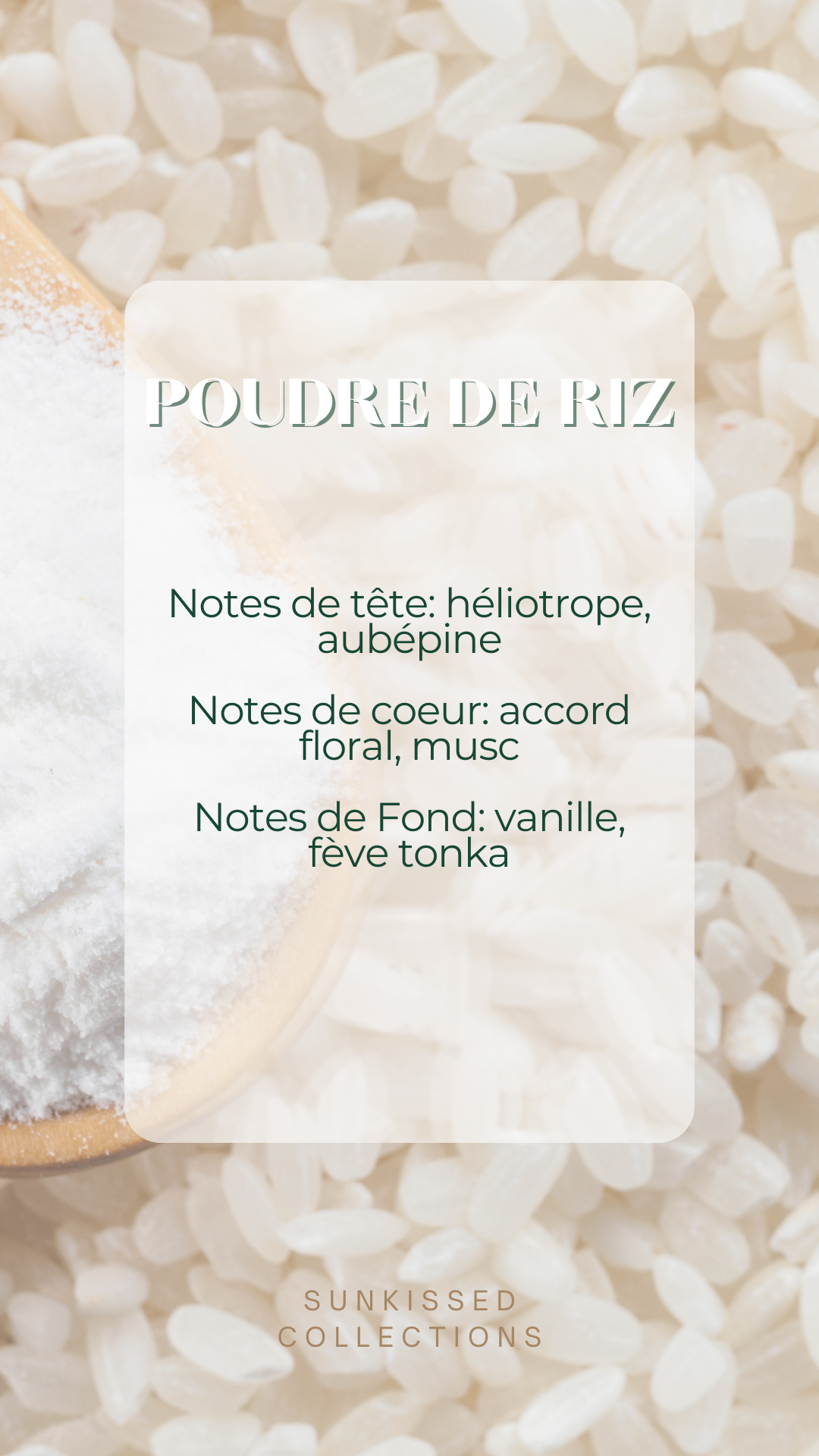 Fondant Parfumé - Poudre de Riz