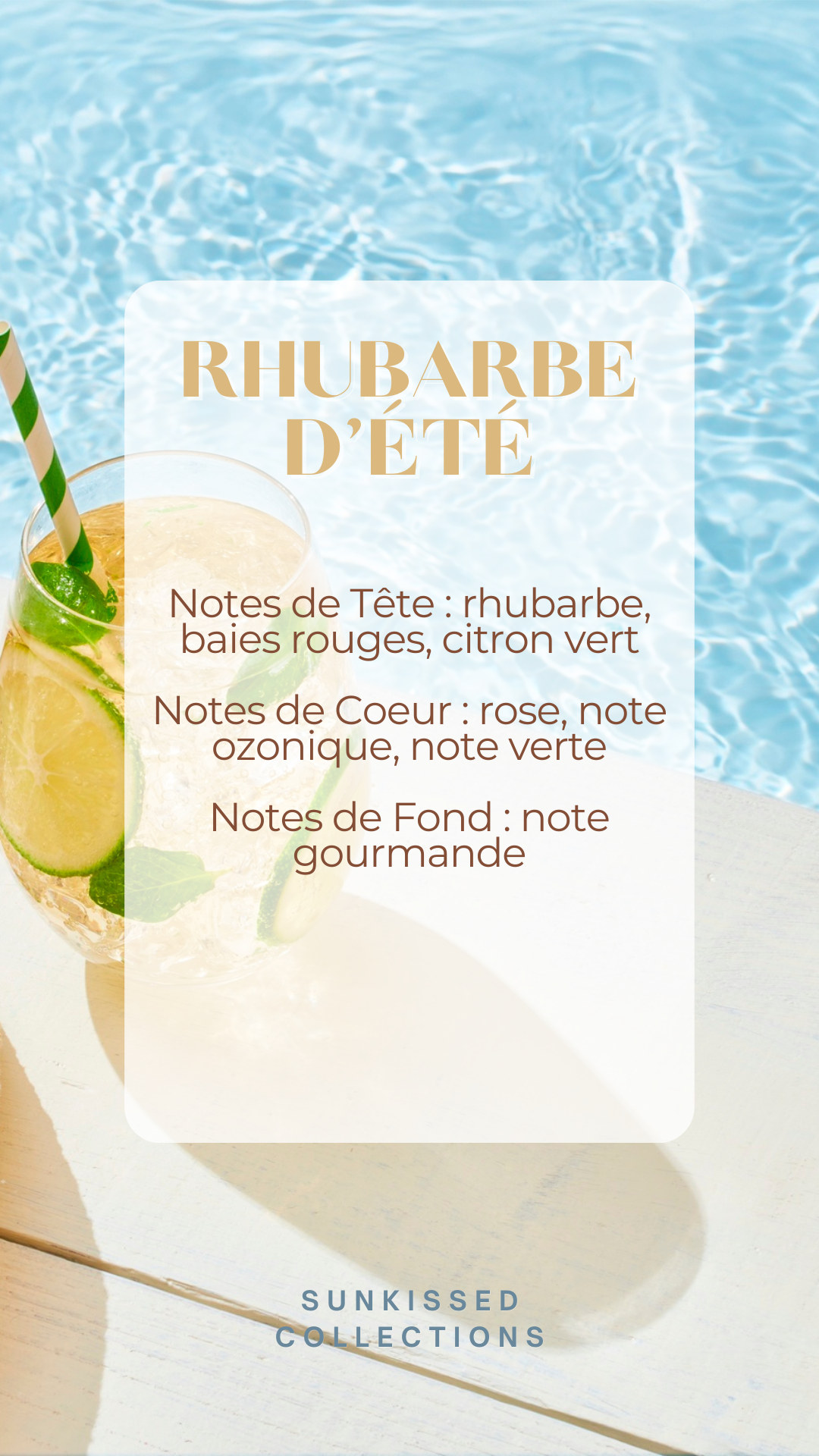 Fondant Parfumé - Rhubarbe d'Été