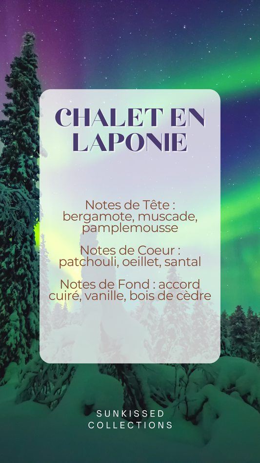 Fondant Parfumé - Chalet en Laponie