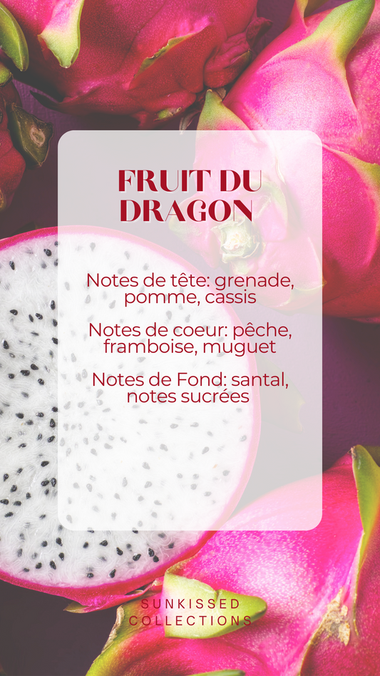 Bougie - Fruit du Dragon