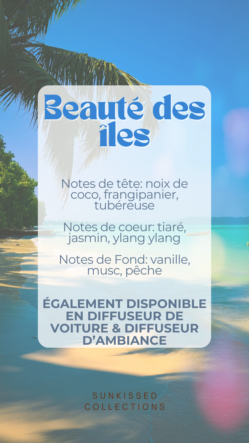 Fondant Parfumé - Beauté des Îles