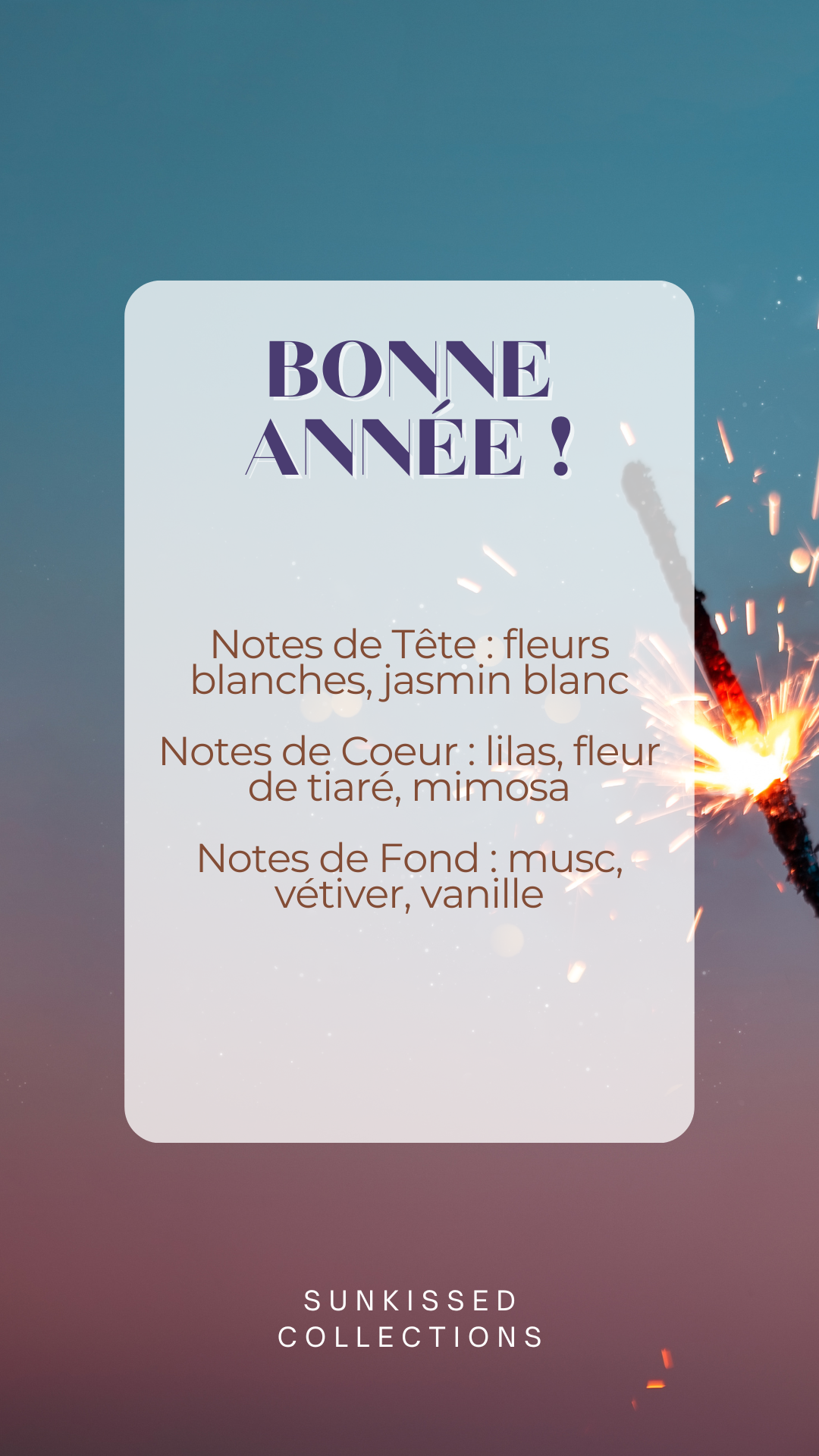 *Édition Limitée* Fondant Parfumé - Bonne Année !