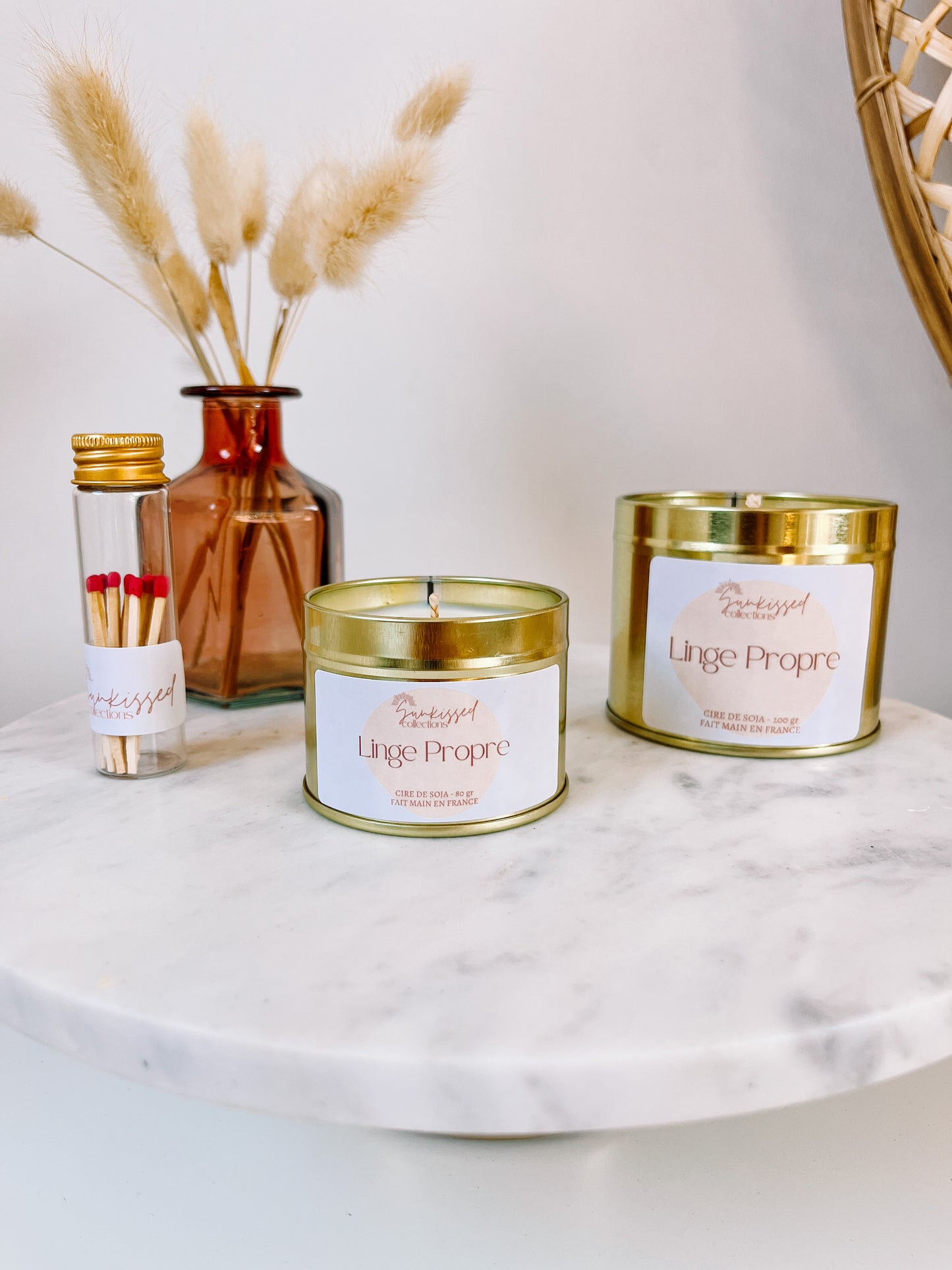 Bougie - Linge Propre