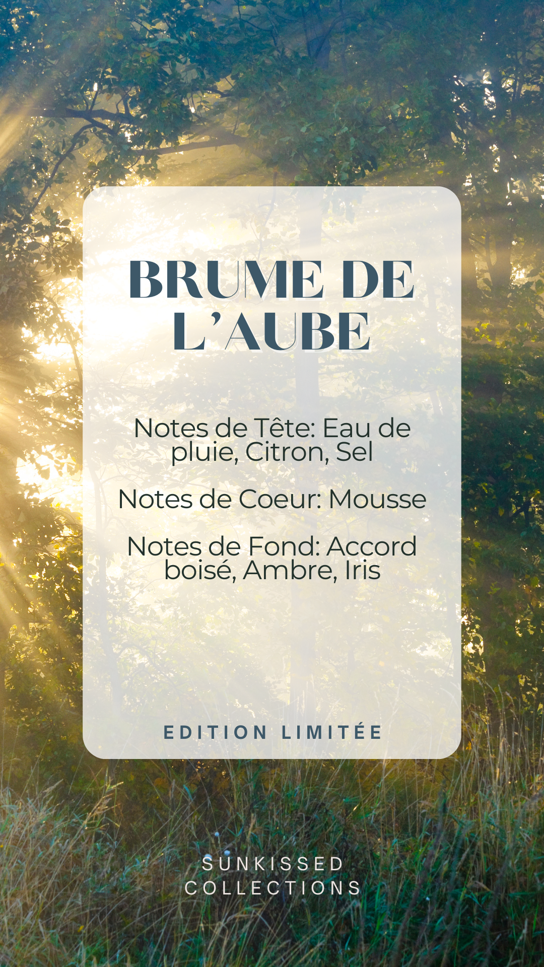 *Édition Limitée* Fondant Parfumé - Brume de l'Aube