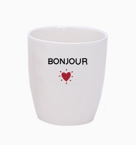 Gobelet Message Doré