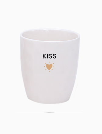 Gobelet Message Doré