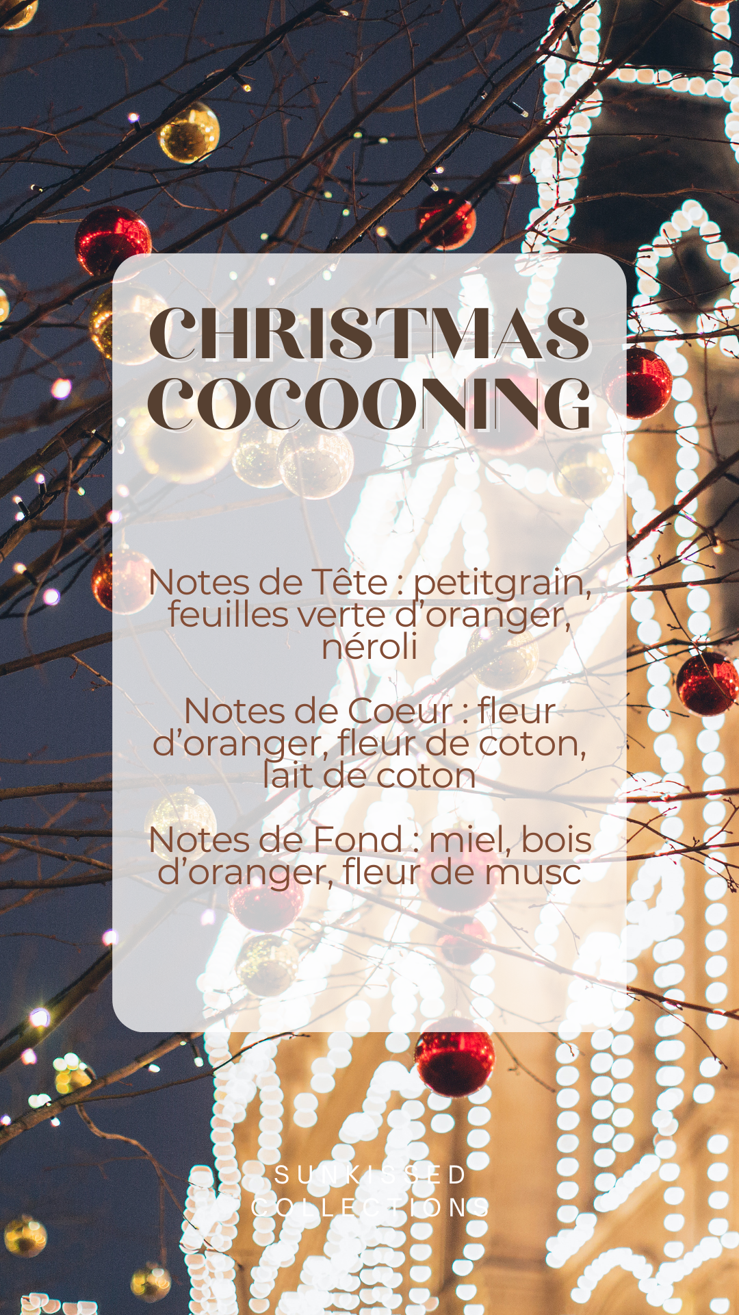 *Édition Limitée* Fondant Parfumé - Christmas Cocooning