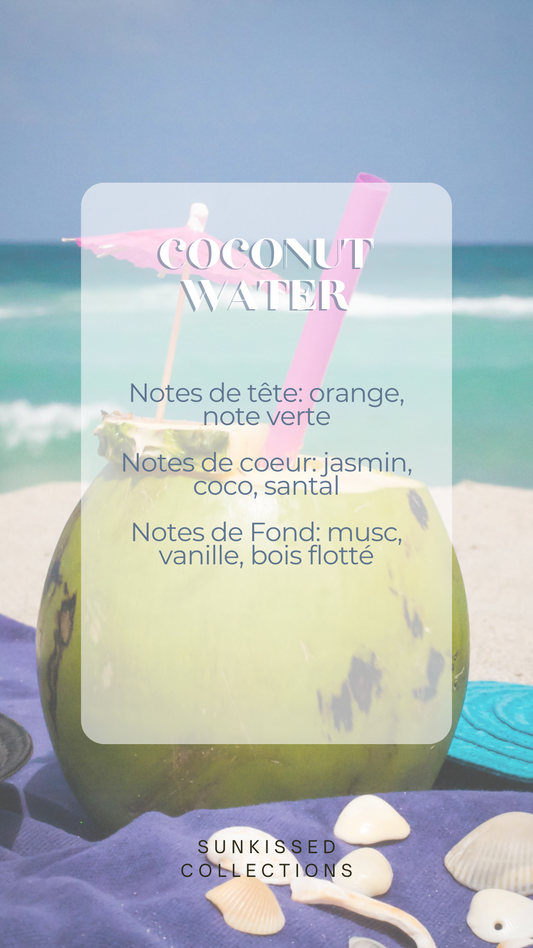 Fondant Parfumé - Coconut Water