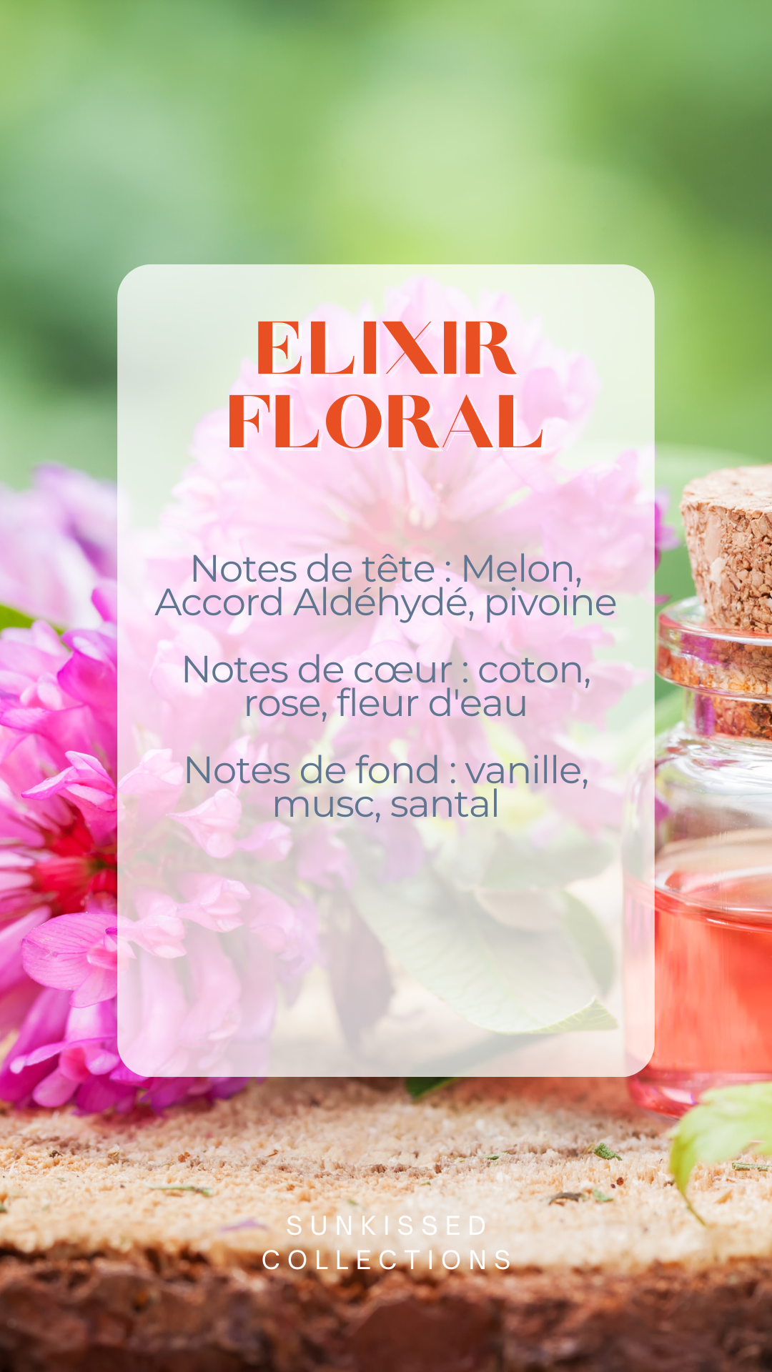 Fondant Parfumé - Elixir Floral