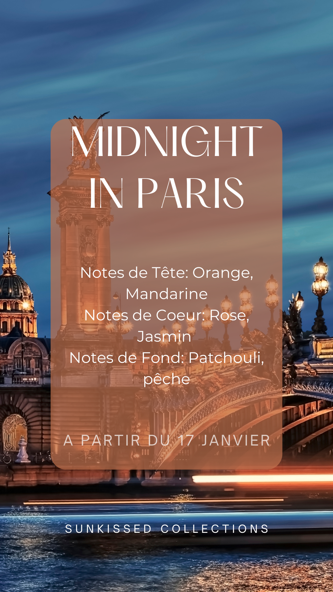 Fondant Parfumé - Midnight in Paris