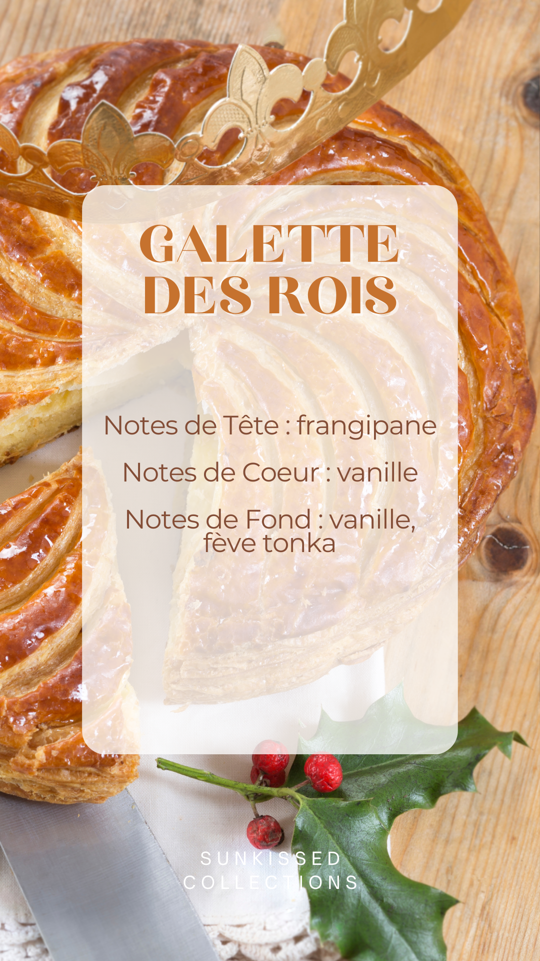 Fondant Parfumé - Galette des Rois