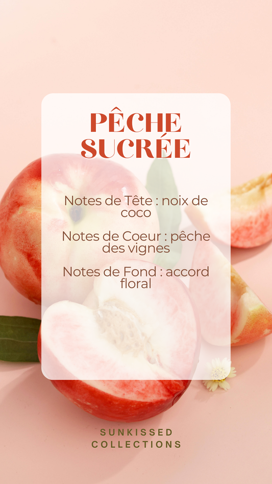 Fondant Parfumé - Pêche Sucrée