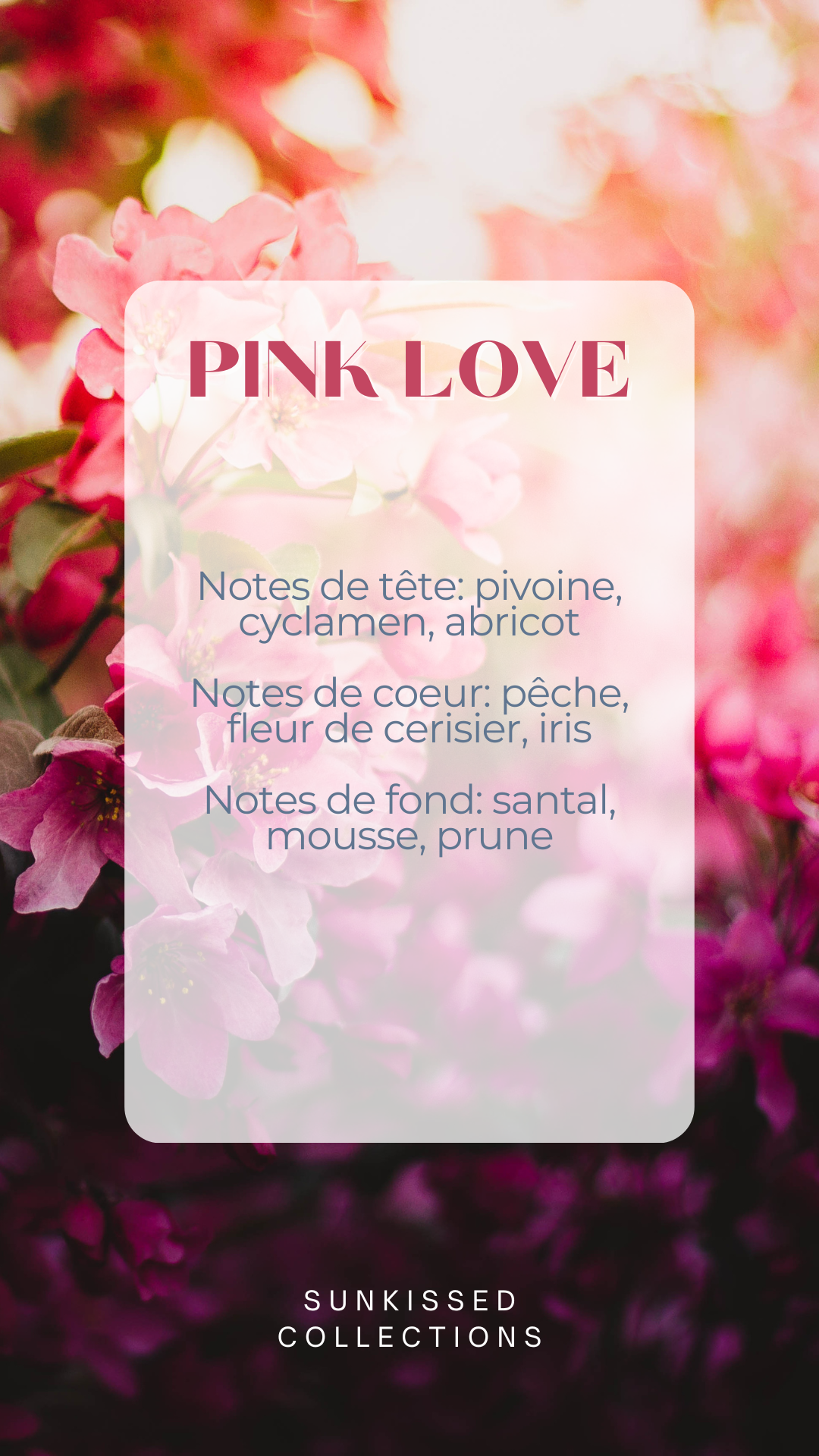 Fondant Parfumé - Pink Love