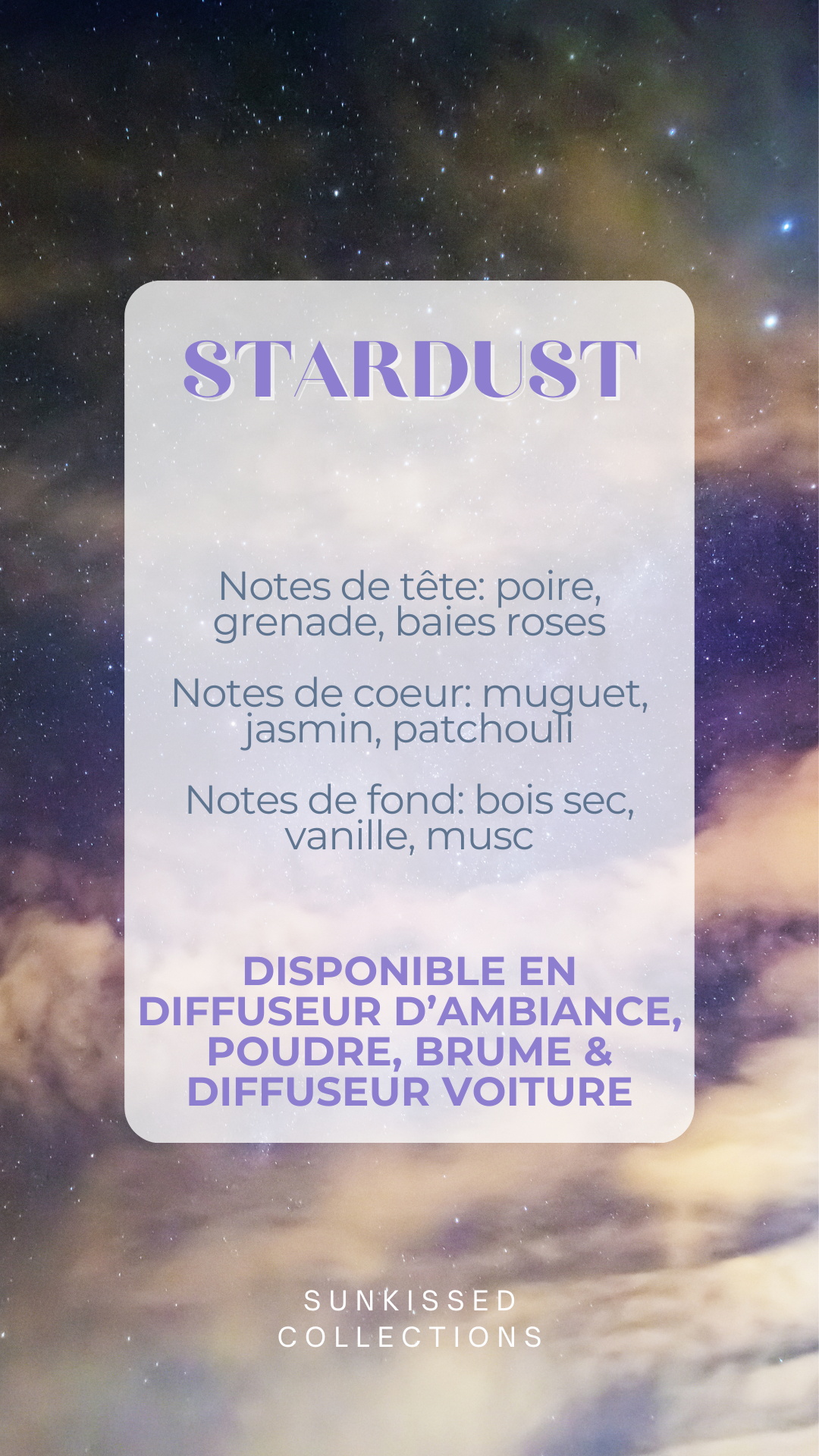 Fondant Parfumé - Stardust