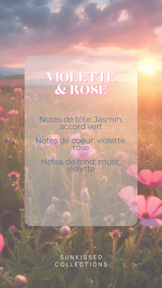 Fondant Parfumé - Violette & Rose
